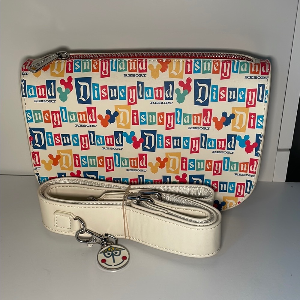 Disneyland 65th anniversary crossbody by Loungefly EUC